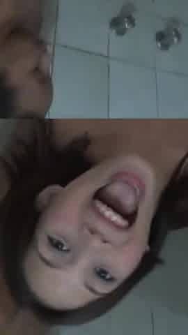 Two hot friend tag team lucky foreig cock