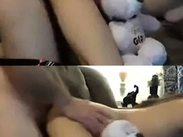 Daddy's Amateur Facial on Webcam