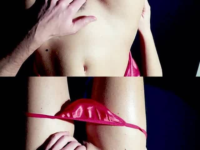 This chab pulls my pants down and makes me climax - 4k