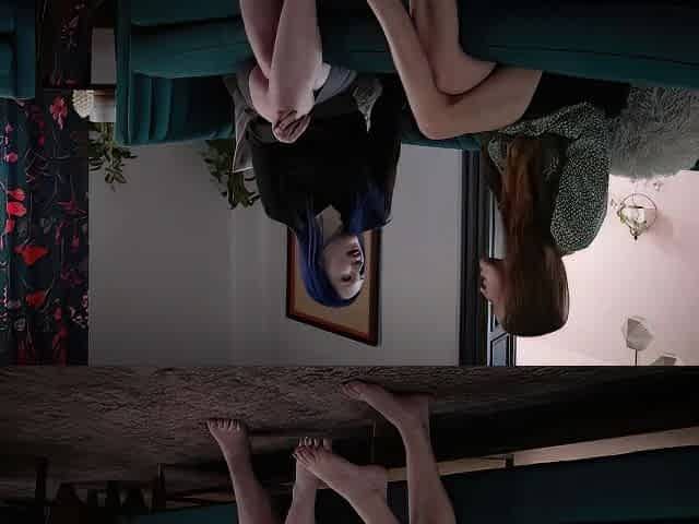 Retro lesbian foot fetish