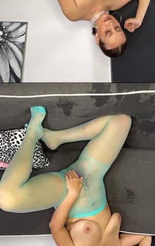 My Favourite Nylons and No Panties
