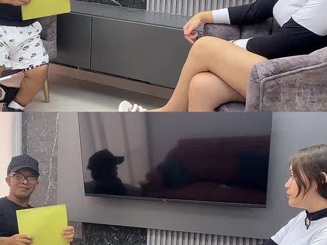 Latina Girl Comes to My Apartment for a Job Interview and Bribes Me by Letting My Cum Go Inside Her