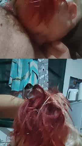 Sucking a Big Cock