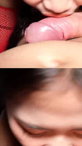 18yo Natural Asian Girl Sensual Cock Pump