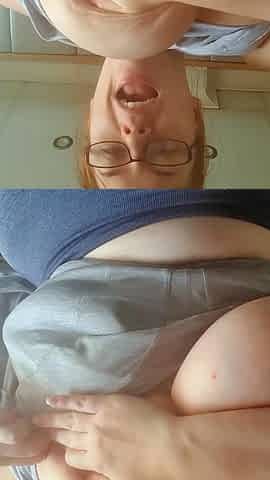 Big boobs milf masturbates with her dildo