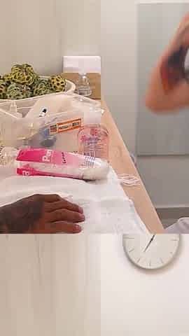 A Very Hot Manicurist Comes to My House and I Fuck Her Hard in the Kitchen.