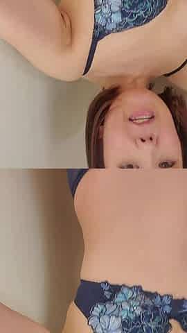 Japanese MILF Shares Her Thoughts in Lingerie After Finishing a Video Shoot