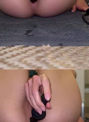 Ebony ballon screws my anal opening!! OF c.rina