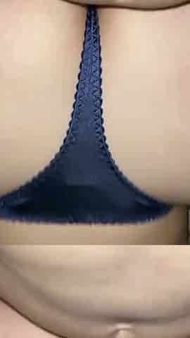 Thick big ass curvy MILF doggystyle sex with cum on ass