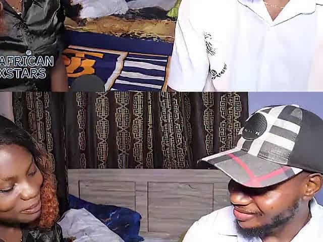 Ghanaian Black Hotty Longing For A Cameroonian Ebony Shlong On A Live Interview