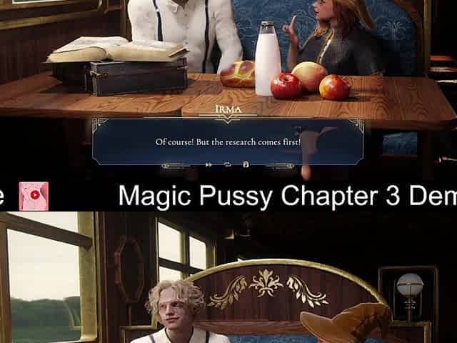 Magic Cunt: Chapter three (Free Steam Demo Game) Visual Novel, Raunchy Content, Casual, Nudity,