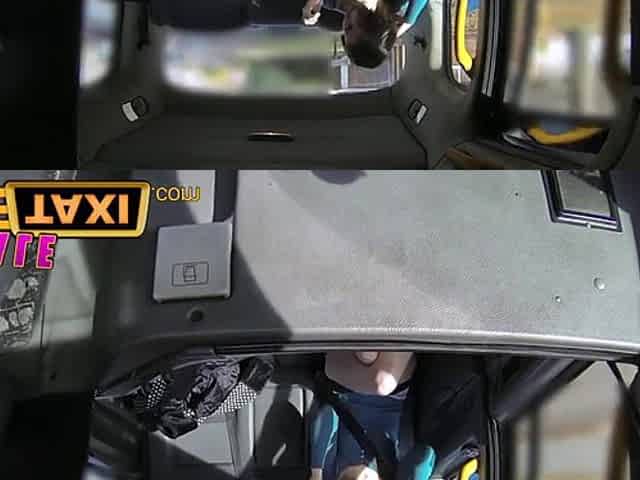 FemaleFakeTaxi British Spanish Lesbo Twat Licking Taxi Enjoyment
