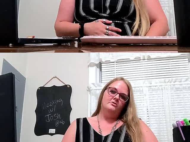 Your teacher gives you JOI in her office and reveals that