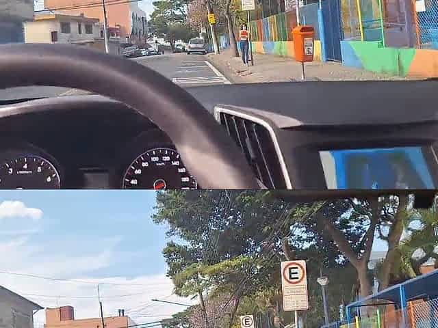 Risky masturbation for a redhead who was at the bus stop!