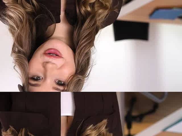 Naughty ass toy play with Amalia Davis caught in blatant lie