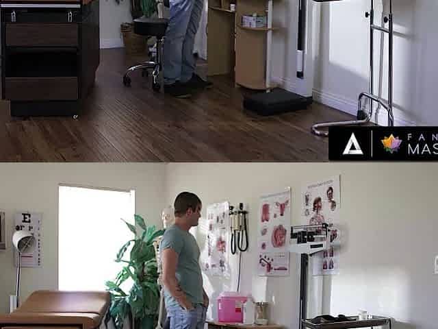 DREAM MASSAGE - Breathtaking Dr. Emma Hix Caught Her Patient Fapping And Gives Aid To Finish The Job