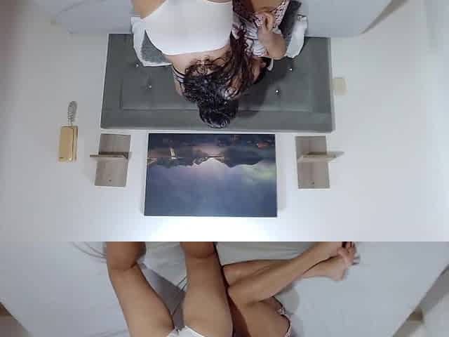Sucking and licking a large love button hawt lesbo