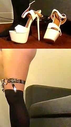 Nude Pantyhose Otk Socks Sexy High Heels