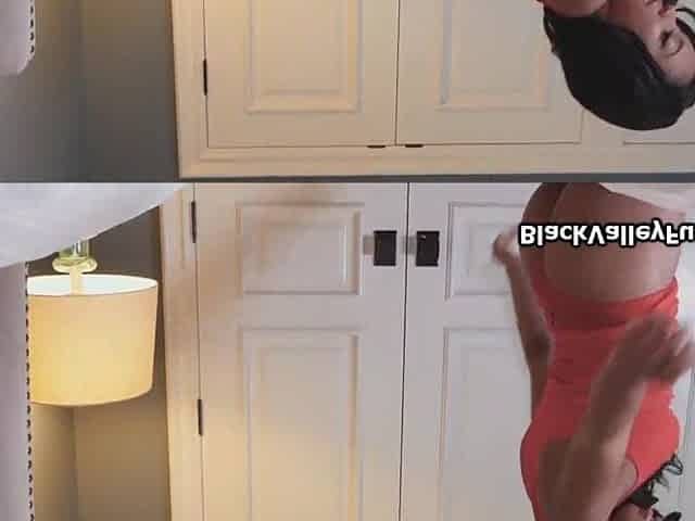 Merry black catches pervy neighbour then sucks his hard jock