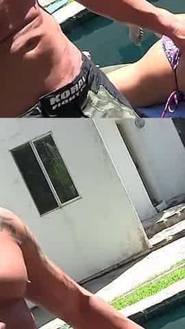 Danica Dillan gets free massage and good fuck with stepdaddy