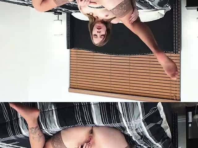 Webcam fuck with all natural brunette Elodie Lee