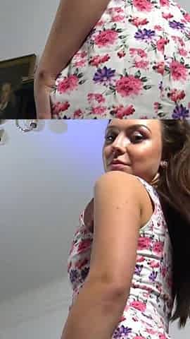 Oh, that hot summer dress makes me hard