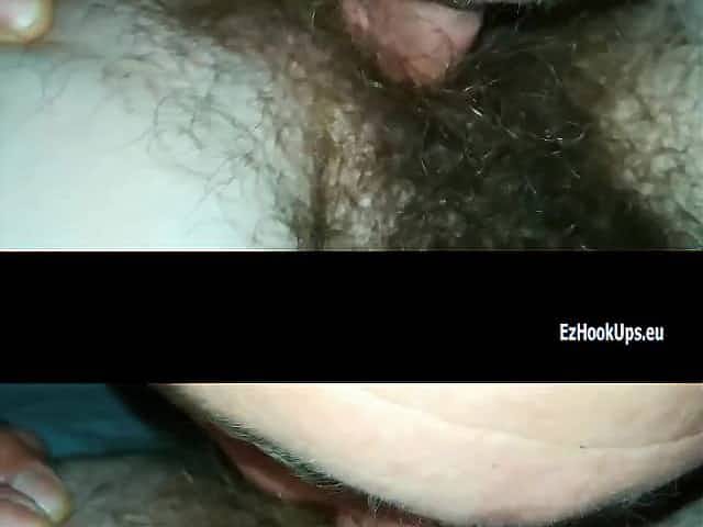 Fun with hairy old cunt
