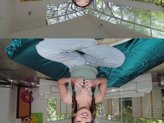 Up Close VR - Gorgeous Kimmy Kimm Shows How Flexible She Is in POV Fuck