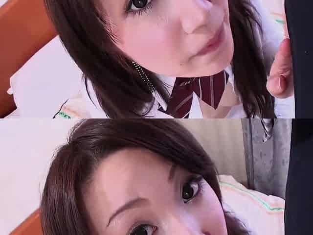 Asian Student 18+ Shizuku Fucks Cock
