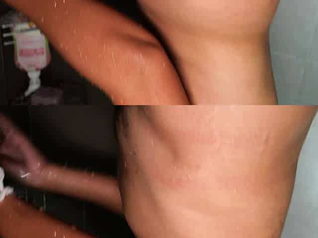 Average looking amateur Thai MILF massage sex with happy end