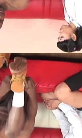 BBC Stretches Experienced Slut's Pussy Before Sloppy Throat Feast