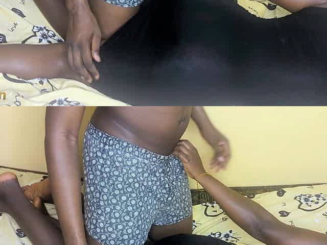 20 Year Old Young Woman Dresses Sexy Thick Ass and Visits Her Boyfriend