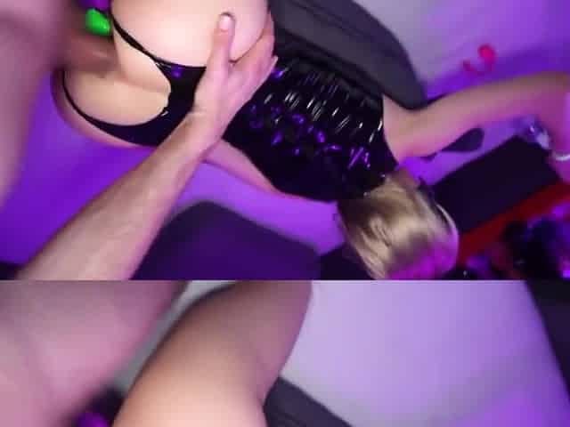 Latex Pawg Teen 18+ Get Her Holes Stuffed Hard Squirts All Over Herself And Gets A Giant Facial