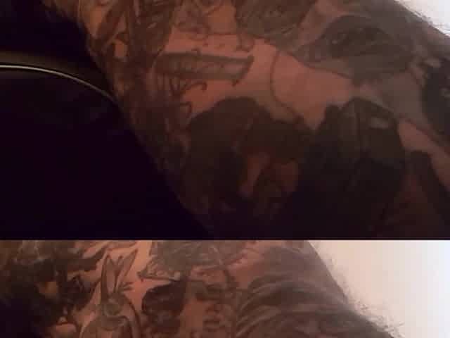 Tattoo Chap and Fleshlight in Liberator Mount