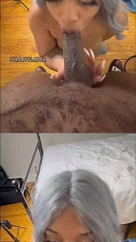 That guy surprised me with a biggest facial