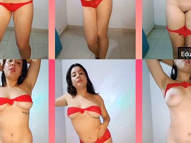 LAUXNOW STRIPTEASE TEASING U IDEAL TITTIES DANCING HEELS