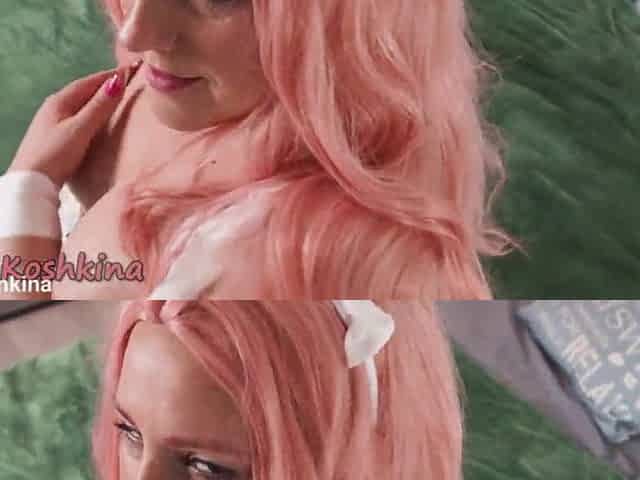 Screwing Large Booty Hentai Gal Cosplay