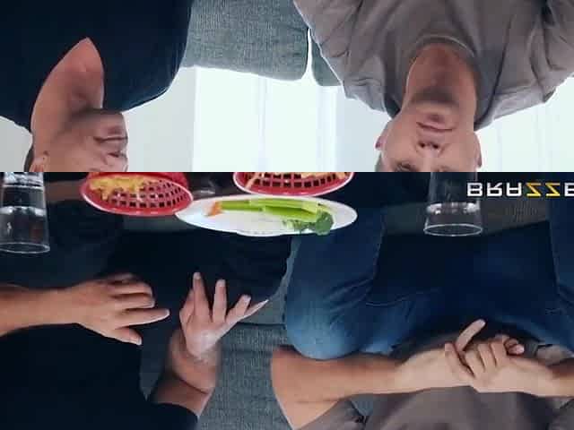 Blake Lee, Keiran Lee And Corinna Blake - Melon Tits Horny Milf Takes Two Big Dicks At Once