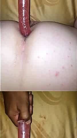 Amateur hard sex ass fuck toy