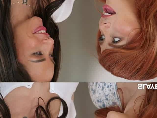 SLAYED Pretty Hotty Cara Mella Squirts All Over Curvy Redhead Marina Gold
