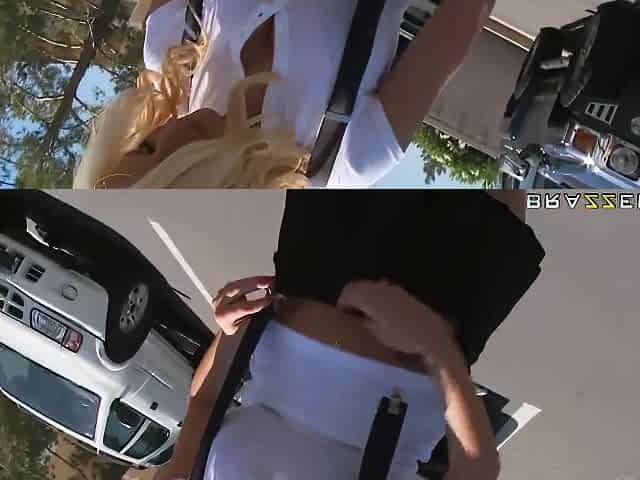 Exxtra Featuring Haley Cummingss Doggystyle Video