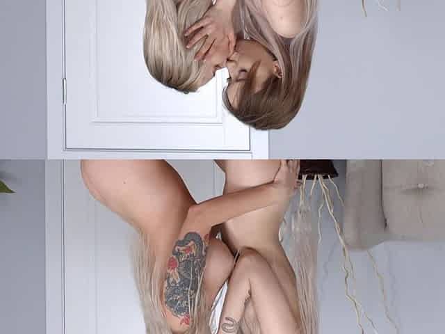 Two girls have an intense threesome experience with a lucky guy, featuring passionate encounters.