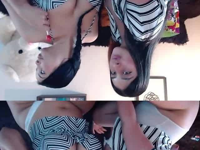 Chubby lesbian deep kissing