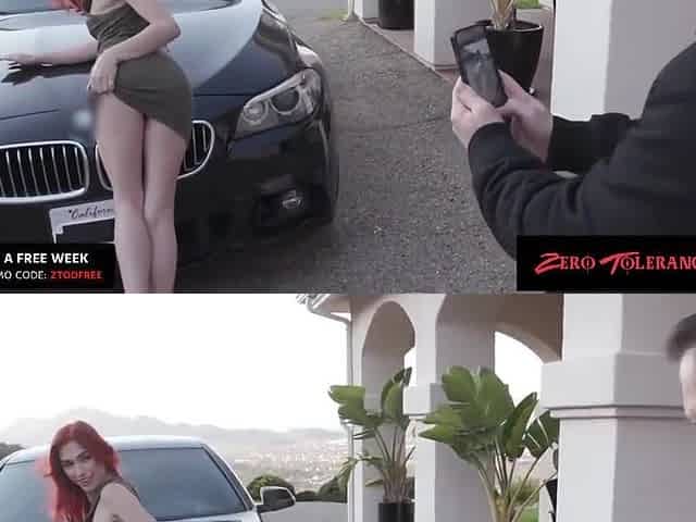 John Strong, Delilah Day And Delilah Strong - Redhead Fire Babe Gets Cowgirled Hard