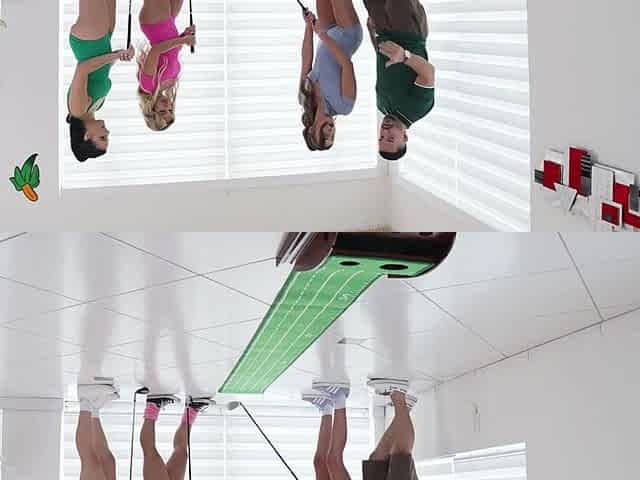 Hot foursome action with selina, luna, and Serena Sterling