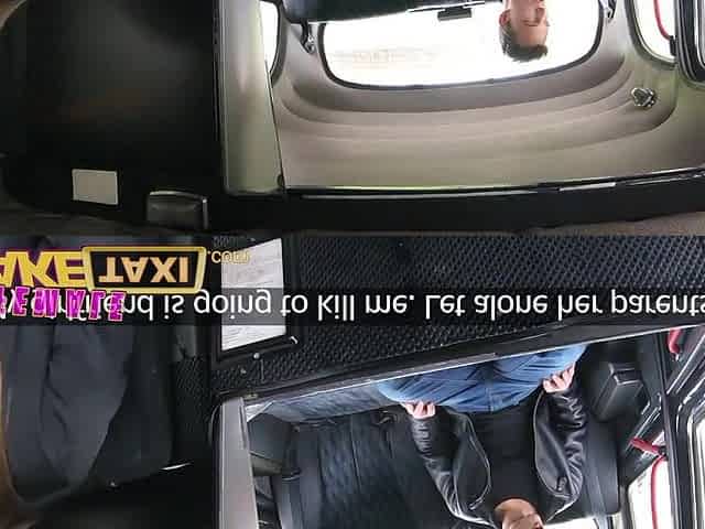Female Fake Taxi Youthful dude speed bangs soaked shaven czech twat