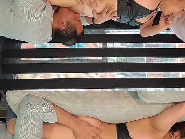 Deep Blowjob and Intense Doggystyle Fuck by Hot Latina Wife Who Swallows All the Cum