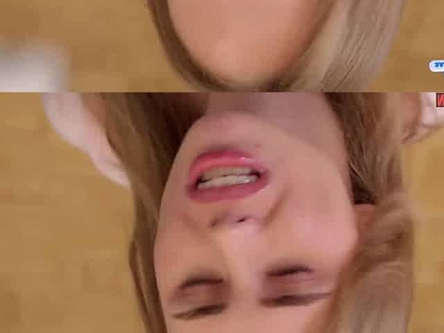 Santa Claus gave a Russian beauty an orgasm for New Year's