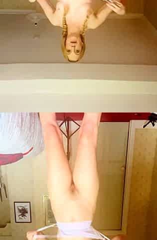 Webcam brunette solo masturbation