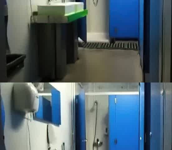 Big Cock Fucking in Public Locker Room